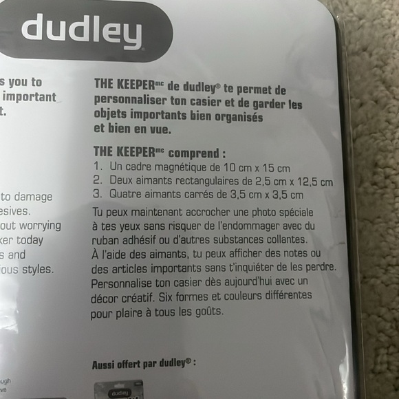 Magnetic Photo Frame & Magnet Organizer ( 7 pc set ) - Picture 7 of 8